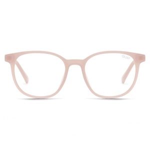 QUAY Blueprint Blue Light Glasses Blush Frame